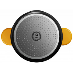 Каструля IQ Be Active 4.2 л 24 см Чорний (6996306) Київ