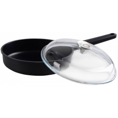 Сковорода IQ Be Smart 28 см Черный (7077925) Кропива