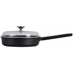 Сковорода IQ Be Smart 28 см Черный (7077925) Кропива