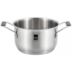 Каструля IQ Be Brave 2.3 л 18 см Сріблястий (7046699) Прилуки
