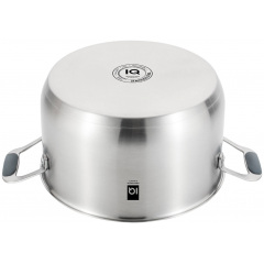 Каструля IQ Be Brave 4.2 л 22 см Сріблястий (7046703) Черкаси