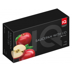 Ківш IQ Be Simple 1.3 л 16 см Чорний (6996308) Вознесенськ