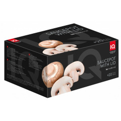 Каструля IQ Be Traditional 3.3 л 20 см Сріблястий (6977603) Калуш