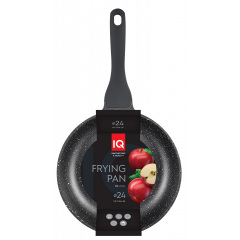 Сковорода IQ Be Simple 24 см Чорний (6964848) Молочанськ