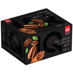 Каструля IQ Be Smart 2.3 л 18 см Сріблястий (7062890) Одеса