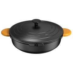 Сотейник IQ Be Active 4.0 л 28 см Черный (6996307) Костополь