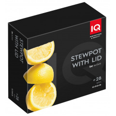 Сотейник IQ Be Active 4.0 л 28 см Черный (6996307) Костополь