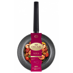 Сковорода Oscar Nova 28 см Черный (6891104) Миргород