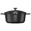 Каструля IQ Be Creative 4.2 л 24 см Чорний (6996296) Київ