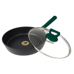 Сковорода Ringel Herbal 22 см Черно-зеленый (6806842) Васильевка