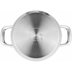 Каструля Ringel Grey line 1.6 л 16 см Сріблястий (6932746) Ковель