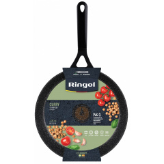 Сковорода Ringel Curry 28 см Чорний (6815349) Свеса