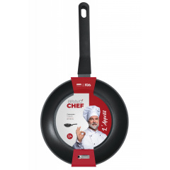 Сковорода BRAVO CHEF L'Appetit 24 см Черный (6909314) Молочанск