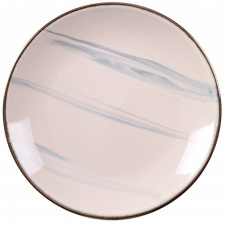 Тарелка обеденная Limited Edition Marble 26.5 см Бежевый (6937675)