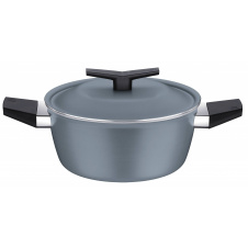Кастрюля Tramontina Spezia Blue 4.3 л 24 см Серо-черный (7096827)