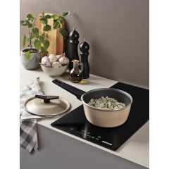 Ковш Tramontina Spezia Sand 1.9 л 18 см Золотисто-черный (7096832) Пологи