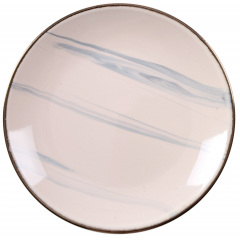 Тарелка обеденная Limited Edition Marble 26.5 см Бежевый (6937675) Долина