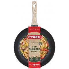 Сковорода Pyrex Cook&Care 30 см Чорний (7120908) Кропива