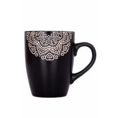 Чашка Limited Edition Kora 330 мл Чорний (6531547) Кропива