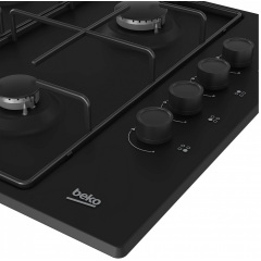 Газовая варочная поверхность Beko HIGG 64123 SB Черный (6739347) Пологи