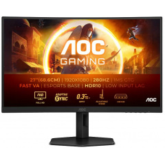Монітор 27" AOC C27G4ZXU Black (7022444) Пологи