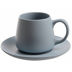 Набор чашек Limited Edition Coffee 240 мл 2 шт Серый (7019855) Киев