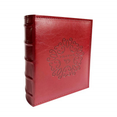Фотоальбом UFO 15x20x100 PU-68100 Eleganze Бордовый (7061942) Камень-Каширский