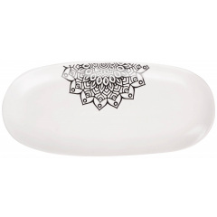 Блюдо Limited Edition Kora 33.5 см Білий (6999361) Пологи