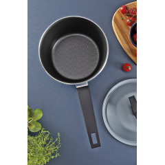 Ковш Tramontina Spezia Blue 1.9 л 18 см Серо-черный (7096830) Киев