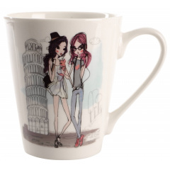 Чашка Limited Edition Rendezvous B 300 мл Білий (7007021) Хмільник