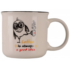 Чашка Limited Edition Owlet B 380 мл Белый (7136701) Кобыжча