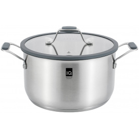 Каструля IQ Be Brave 5.5 л 24 см Сріблястий (7046706)