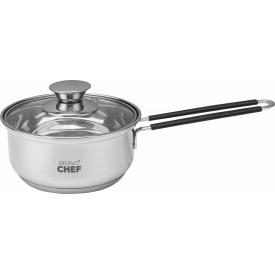 Ківш BRAVO CHEF Safran 1.0 л 14 см Сріблястий (6990950)