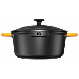 Каструля IQ Be Active 4.2 л 24 см Чорний (6996306)
