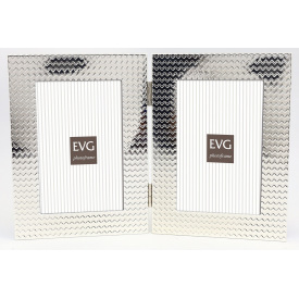 Фоторамка EVG ONIX 2-10х15 см S16 Double Silver (7119231)