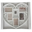 Мультирамка EVG INNO ZB-6-5358 Heart Collage 6 53х58х2.5 см Білий (6812246) Камінь-Каширський