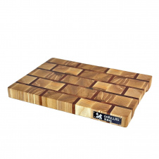 Дошка обробна торцева Gorillas BBQ 25х35х3 см Коричневий (DS25)