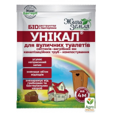Биодеструктор Уникал для уличных туалетов ТМ Живая Земля 30г