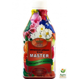 Мінеральне Добриво Для квітучих квітів ТМ MASTER 300мл
