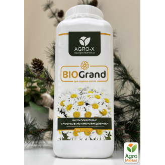 Гранулированное минеральное удобрение BIOGrand Для садовых цветов (БИОГранд) ТМ AGRO-X 1кг