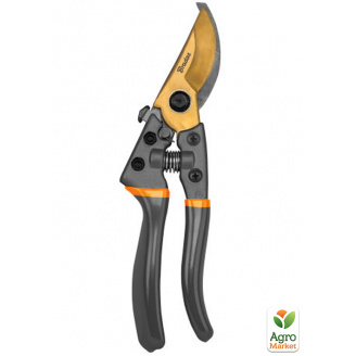 Секатор для обрізки гілок, сталь SK5, gold, V-SERIES, Bradas KT-V1021