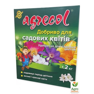Удобрение для садовых цветов 13-13-21 ТМ Agrecol 1.2кг