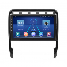 Штатная магнитола Lesko Porsche Cayenne I 955 2002-2007 9" 4/32Gb 4G Wi-Fi GPS Top (10212-53321)
