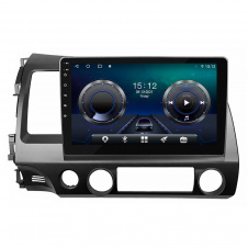 Штатная автомобильная магнитола Lesko Honda Civic (2006-2011 гг) 4+32 GB 4G+CarPlay Premium 10.1"