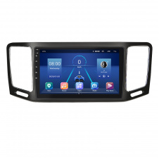 Штатная магнитола 9" Lesko для SEAT Alhambra II Рестайлинг 2015-2020 6/128Gb 4G Wi-Fi GPS Top