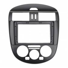 Переходная рамка No Brand 9" Nissan Tiida 2011-2016 Серый (9334-37900)