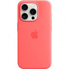 Чехол Apple Silicone Case with MagSafe для iPhone 15 Pro Guava (MT1G3ZM/A)