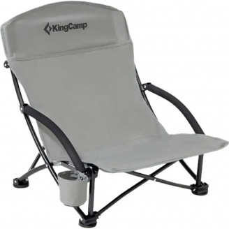 Складаний стілець KingCamp Beach Chair Grey (2248.66.15)
