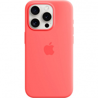Чохол Apple Silicone Case with MagSafe для iPhone 15 Pro Guava (MT1G3ZM/A)