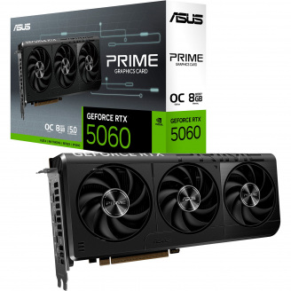 Відеокарта Asus Prime GeForce RTX 5060 8GB OC Edition (PRIME-RTX5060-O8G) EU
